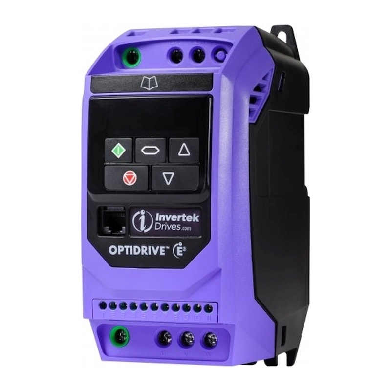 Frekvenční měnič ODE-3-120070-1F12, INVERTEK E3, 1.5kW, napájení 1 fáze, IP20
